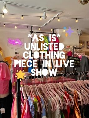 Random AS IS Clothing Piece Live Show ✨️